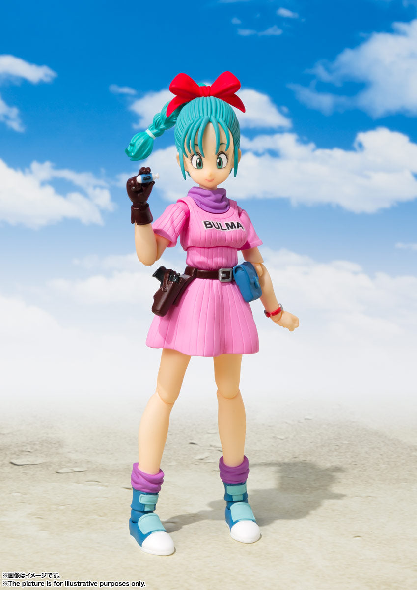 Figura Bulma SH Figuarts - La Aventura Comienza Dragon Ball 13,5 cm