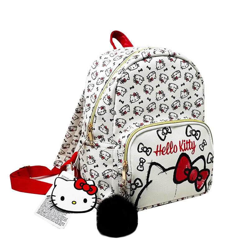 Mini Mochila Hello Kitty Urban 25cm