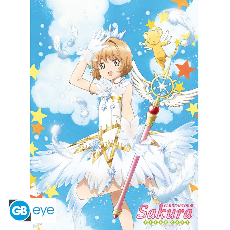 Set 2 Posters Sakura y Kero Card Captor Sakura 52 x 38