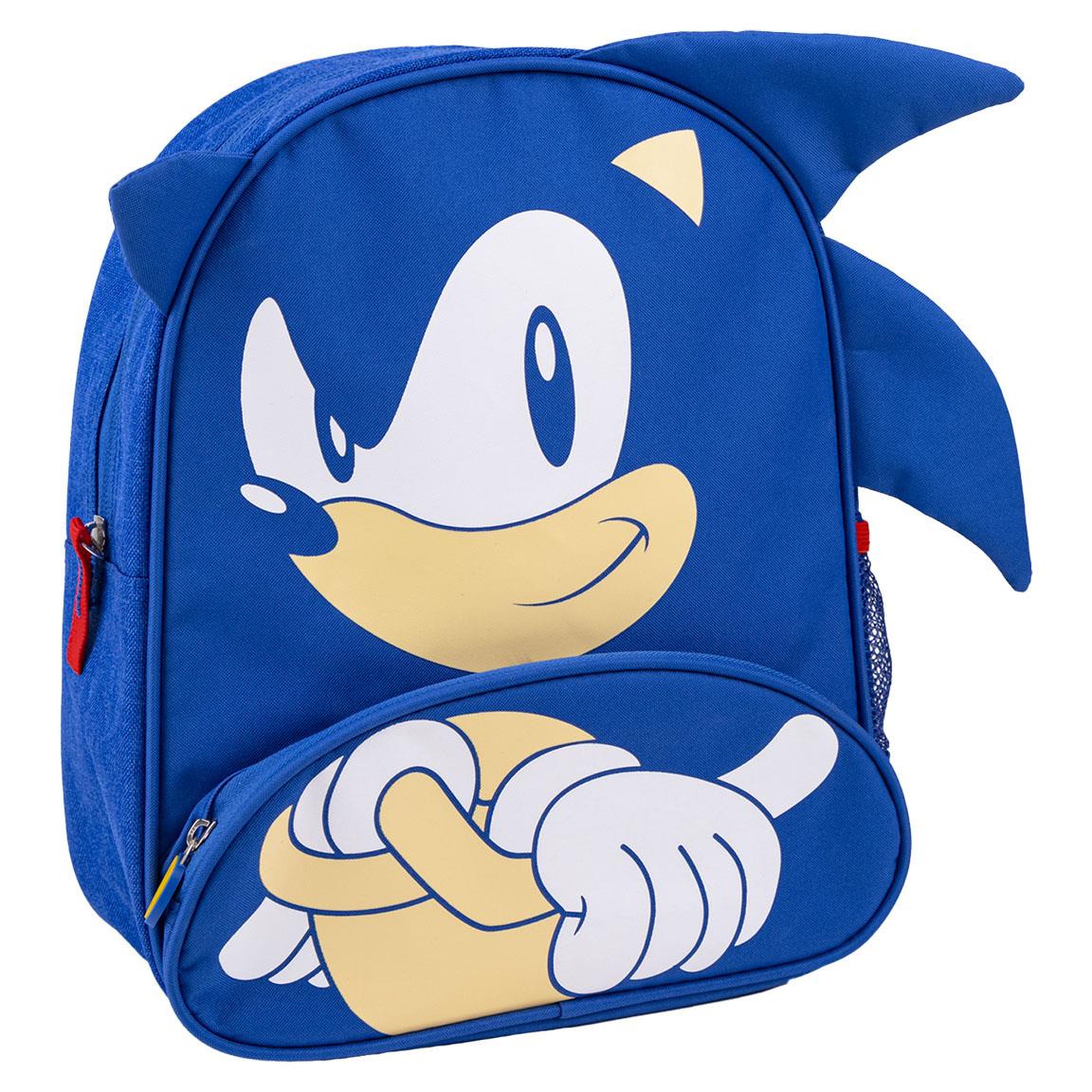 Mochila Infantil Escolar Sonic 30 Cm