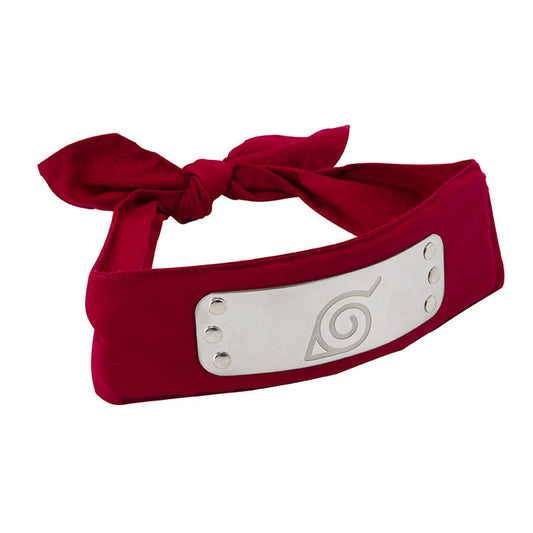 Bandana Konoha Naruto Shippuden Roja