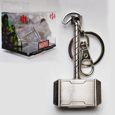 Llavero Metalico Martillo Thor