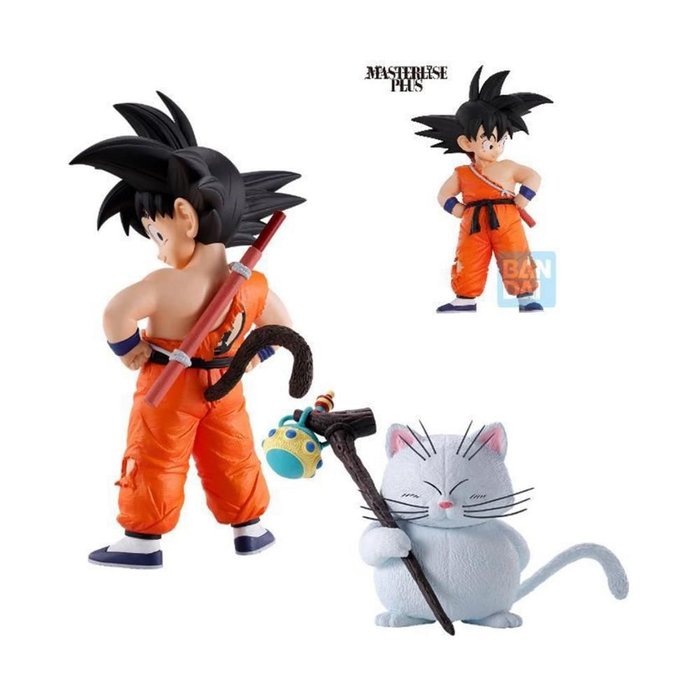 Figura IKSHO - CLOUD - GOKU 15 cm + KORIN 9 cm Dragon Ball