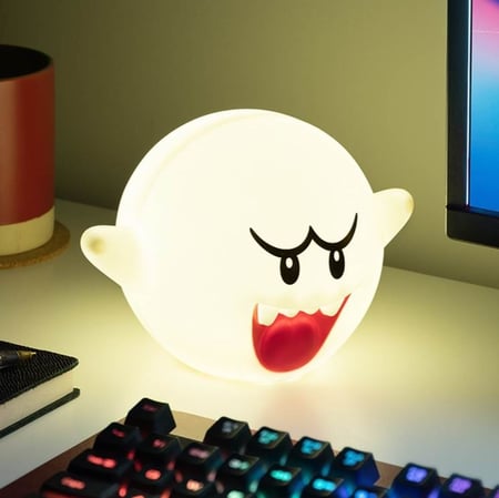 Lámpara ambiente Super Mario Boo