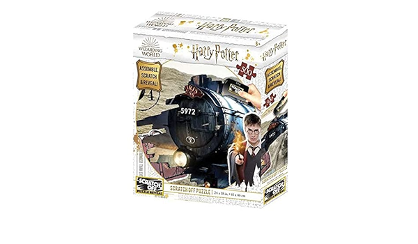Puzzle Mágico Rascable Harry Potter Hogwarts Express