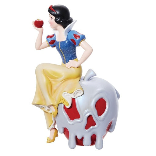 Figura decorativa enesco disney 100 blancanieves con manzana
