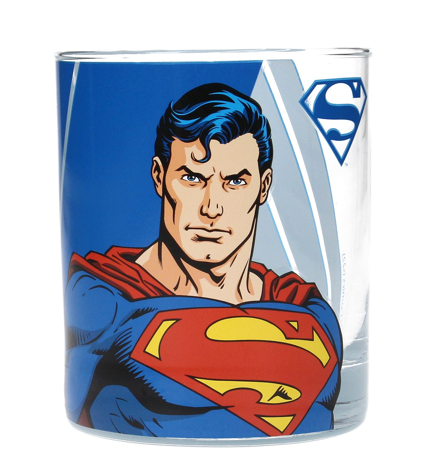 Vaso Cristal Superman