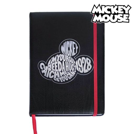 Cuaderno Disney Mickey Plateado