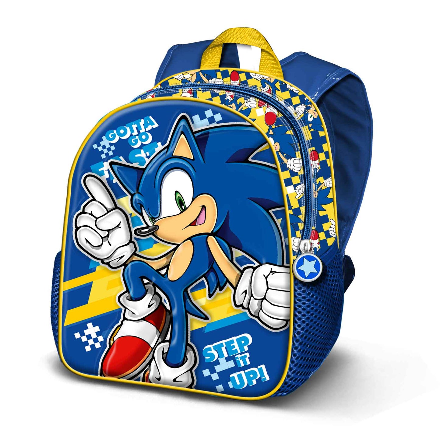 Mochila Step Sonic The Hedgehog 39Cm