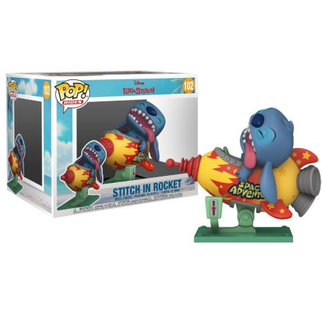Funko POP! 102 Rides Stitch in Rocket - Lilo y Stitch