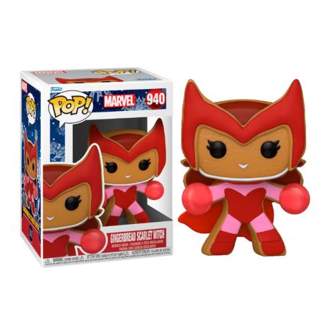 Funko POP! 940 Gingerbread Scarlet Witch Marvel