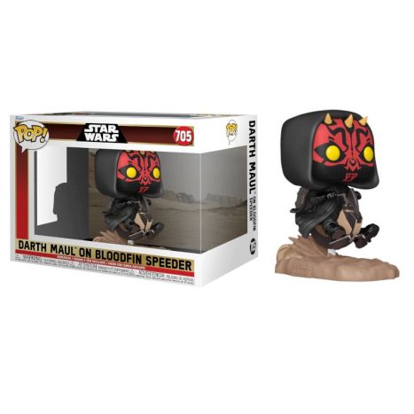 Funko Pop! Ride PM 25th- Darth Maul on Bloodfin - Star Wars