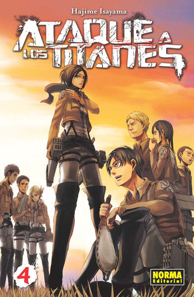 Ataque A Los Titanes Shingeki No Kyojin 4