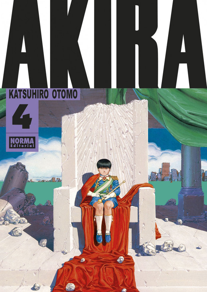AKIRA 4 EDICION ORIGINAL B/N