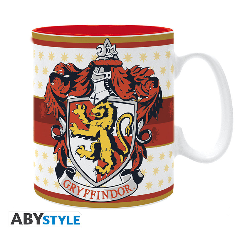 TAZA 460 ML GRYFFINDOR HOUSE SUBLI BOX HARRY POTTER