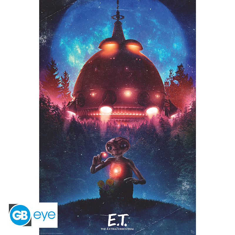 POSTER GRANDE 91.5X61 SPACESHIP E.T.
