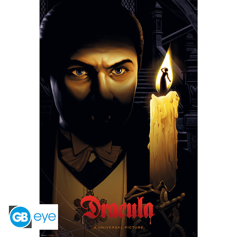 POSTER GRANDE 91.5X61 DRACULA UNIVERSAL MONSTERS