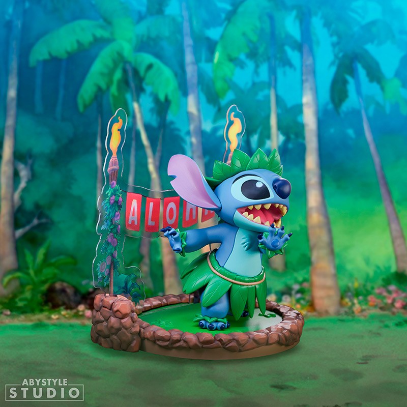 FIGURA ABYSTYLE DISNEY STITCH HULA DANCE