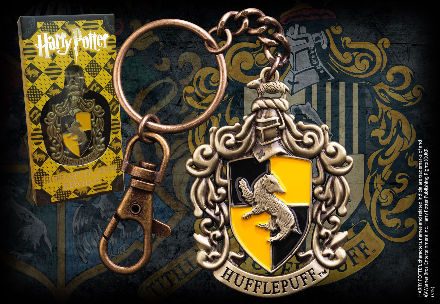 Llavero Escudo Hufflepuff Harry Potter