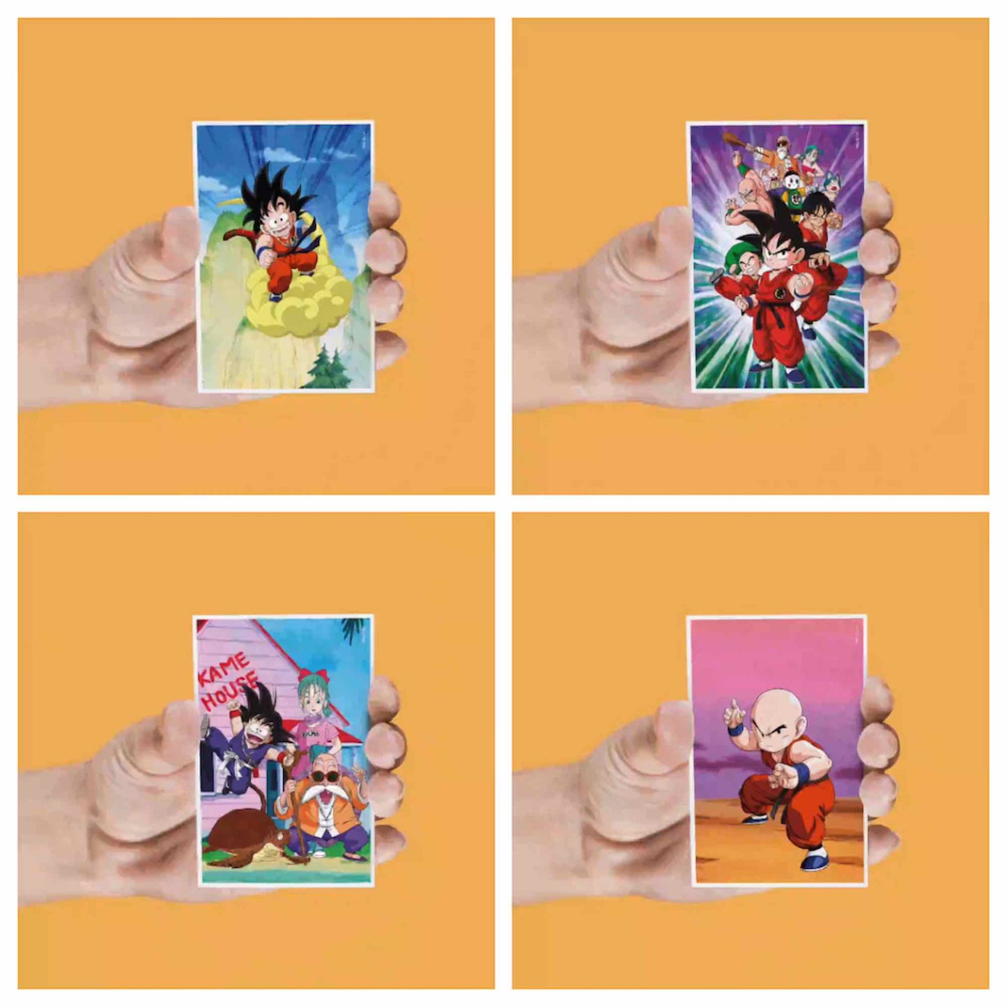 Set Imanes Dragon Ball Lenticuales