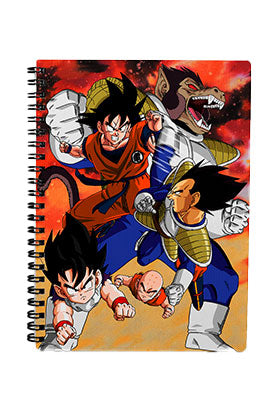 LIBRETA DRAGON BALL A4 HOLOGRAFICA