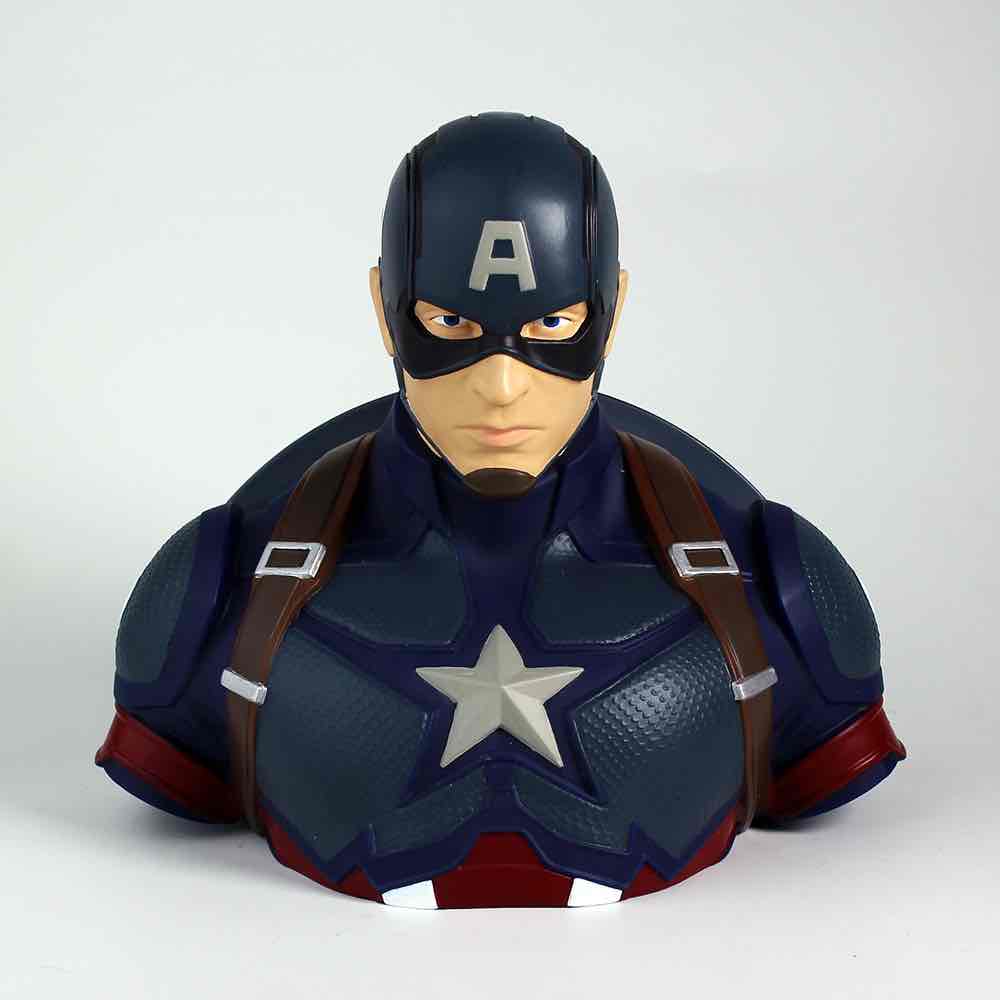 HUCHA BUSTO CAPITAN AMERICA AVENGERS END GAME 20CM