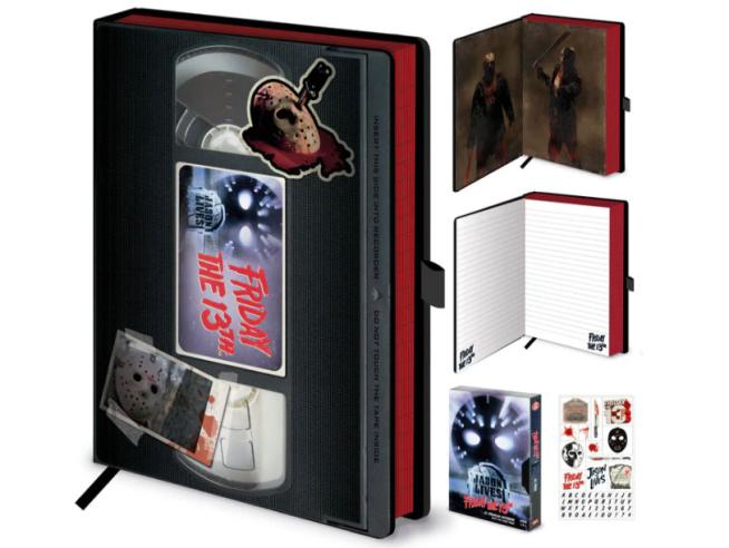 Cuaderno A5 Premium VHS Jason Viernes 13