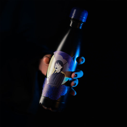 BOTELLA METALICA MIERCOLES ADDAMS HOT&COLD 500ML - WEDNESDAY