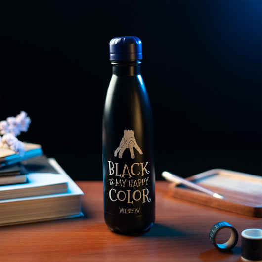 BOTELLA METALICA MIERCOLES ADDAMS HOT&COLD 500ML - WEDNESDAY