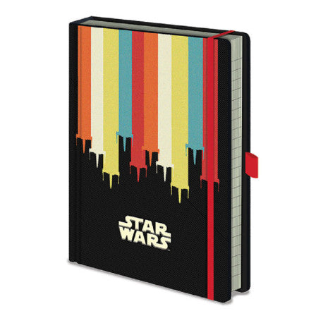 Libreta Espadas Color Star Wars