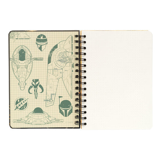 CUADERNO TAPA FORRADA A5 EL LIBRO DE BOBA FETT