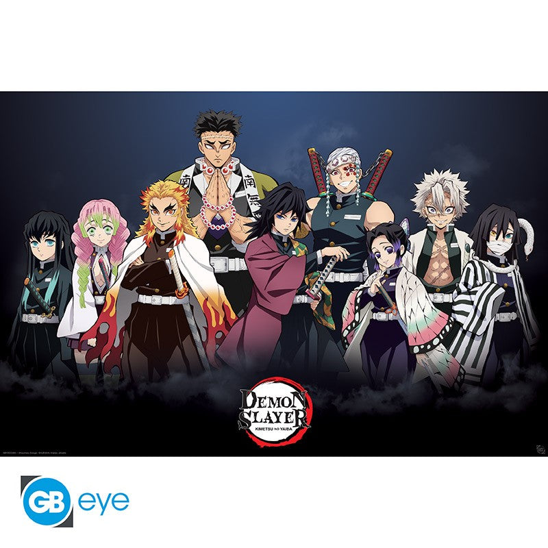 Demon Slayer - Poster Maxi 91.5X61 - Pillars