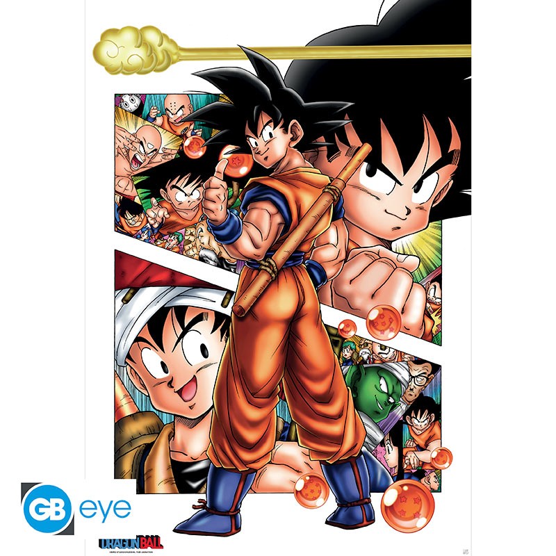 Póster "La historia de DB / Son Goku" (91,5 x 61)