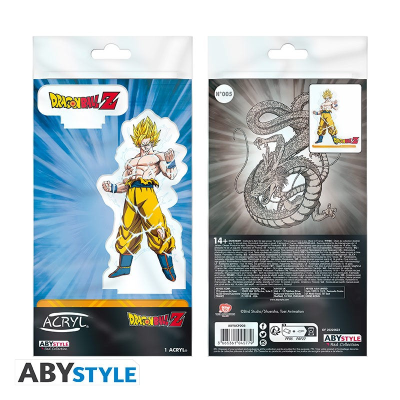 Figura Lámina acrilica Dragon Ball Goku