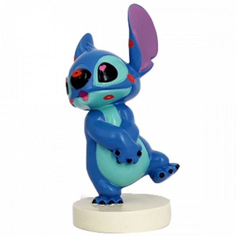 Figura Stitch Con Pintalabios Lilo Y Stitch Disney
