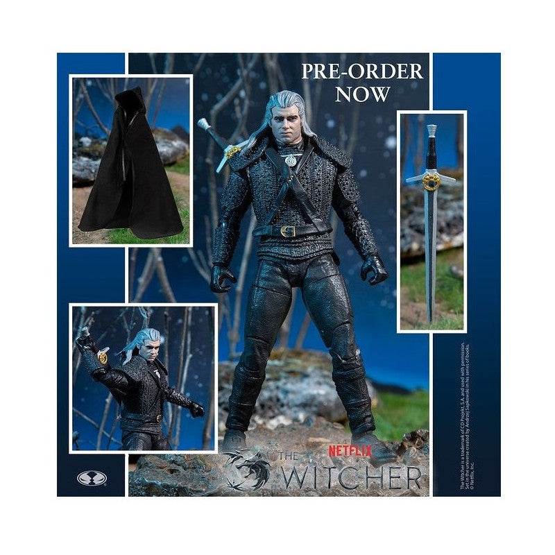 Figura Geralt de Rivia The Witcher 18 cm