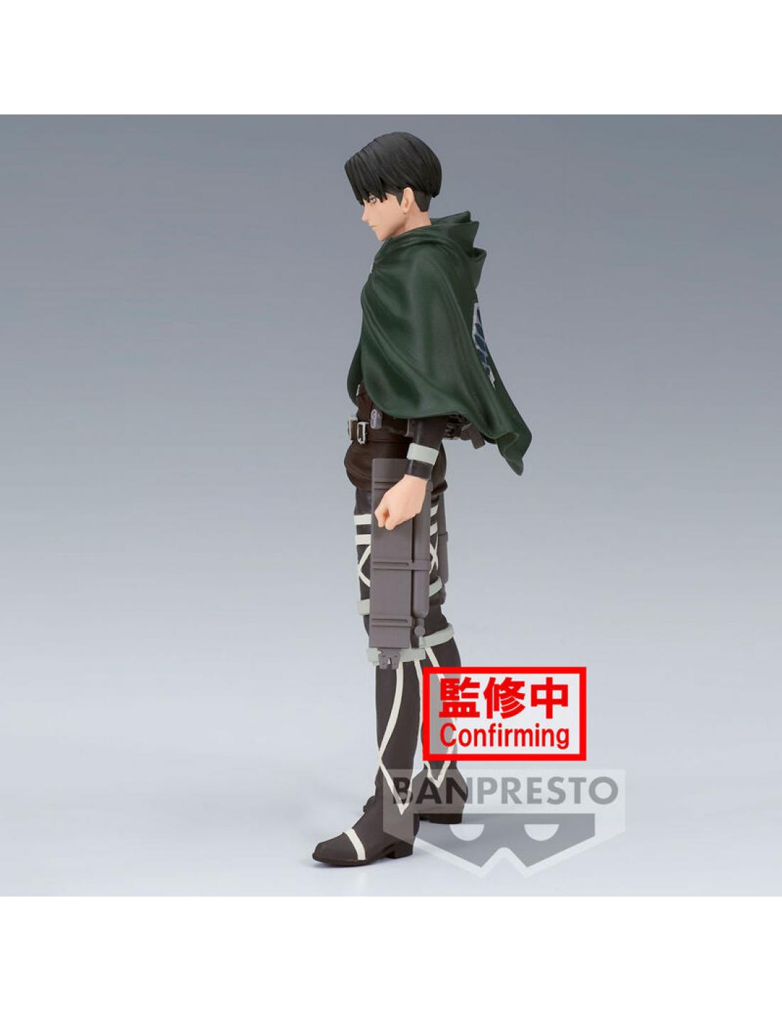 FIGURA ATAQUE A LOS TITANES THE FINAL SEASON LEVI ACKERMAN 16 CM