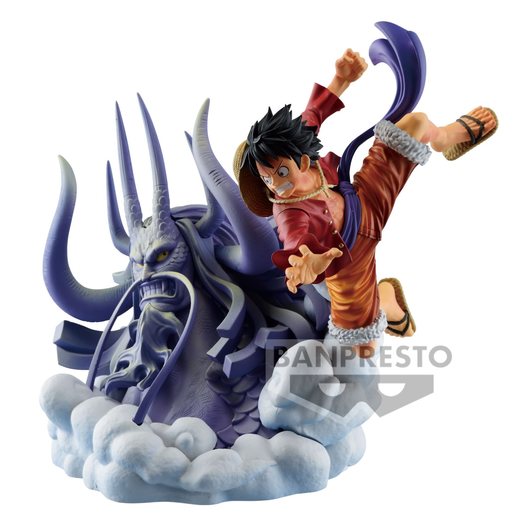 FIGURA ONE PIECE MONKEY D LUFFY VS KAIDO DIORAMATIC THE BRUSH 20CM