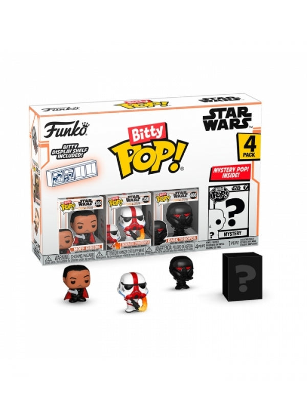 Funko Bitty POP Mandalorian 4 Figuras - Moff Gideon - Star Wars