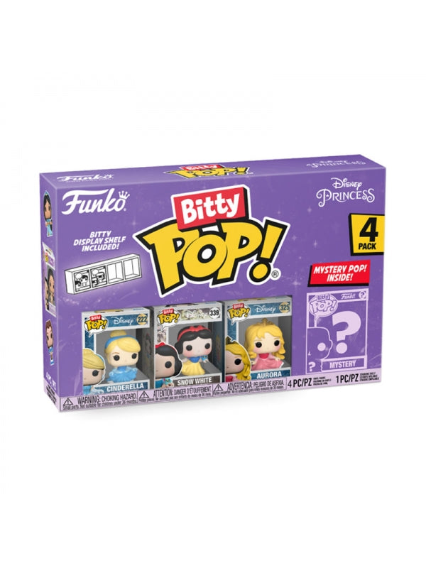 Funko Bitty Pop Cinderella Princesas Disney 4 Pack