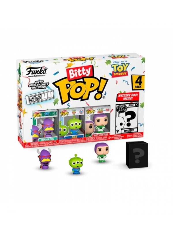 Funko Bitty POP Zurg 4 Figuras - Toy Story