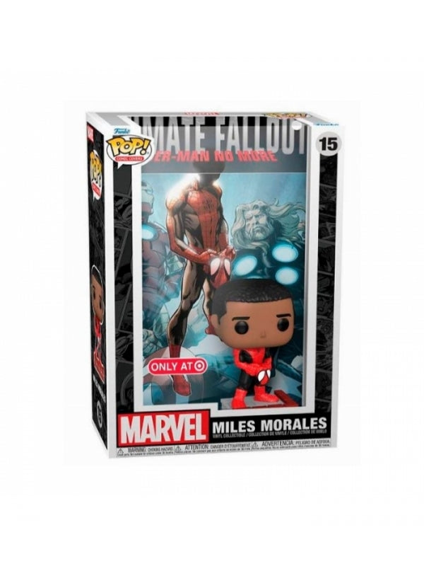 Funko Pop! Cover Miles Morales - Marvel