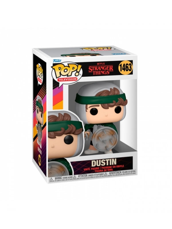 Funko Pop! 1463 Hunter Dustin W/Shield S4 Stranger Things