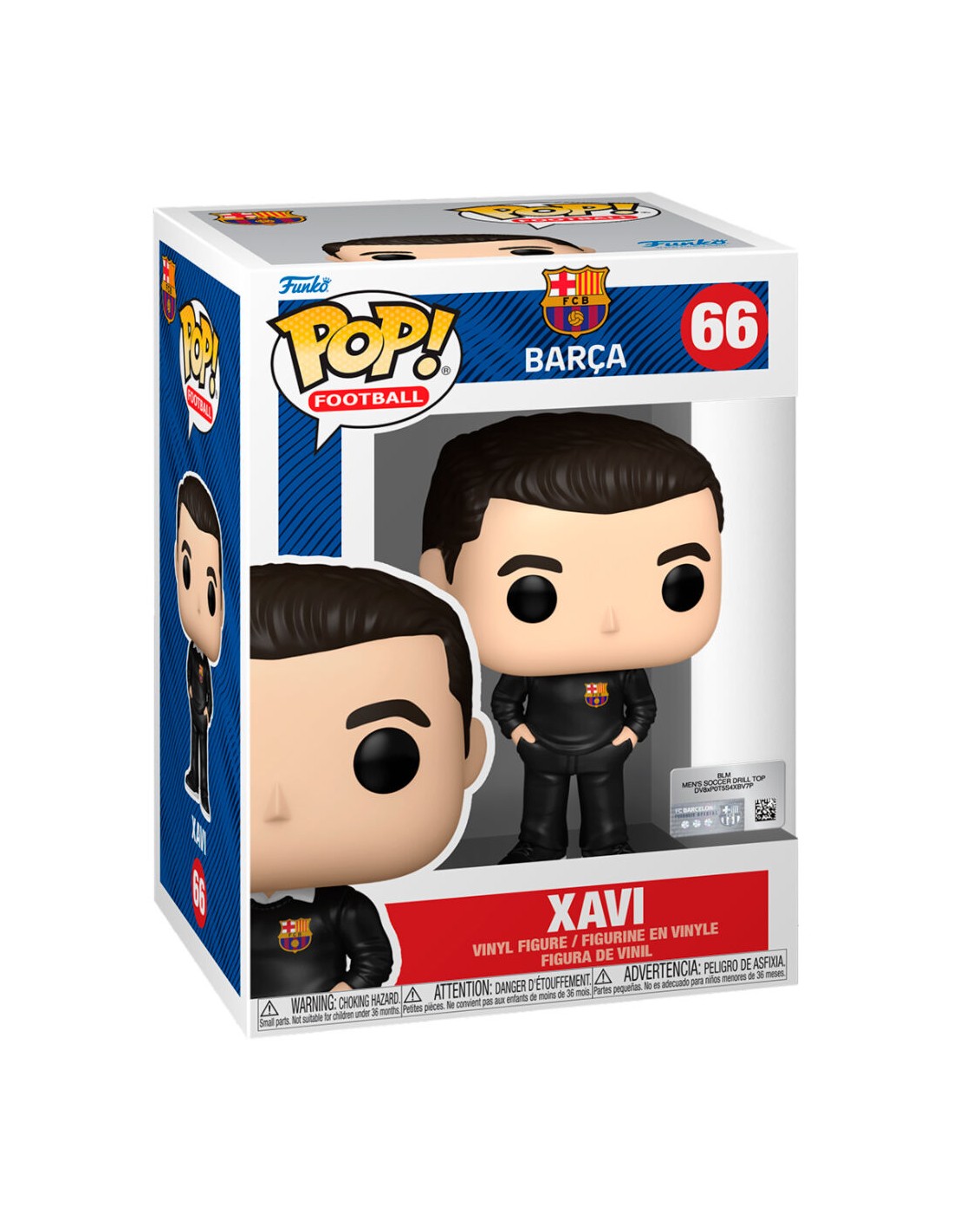 Funko Pop Xavi 66 FC Barcelona