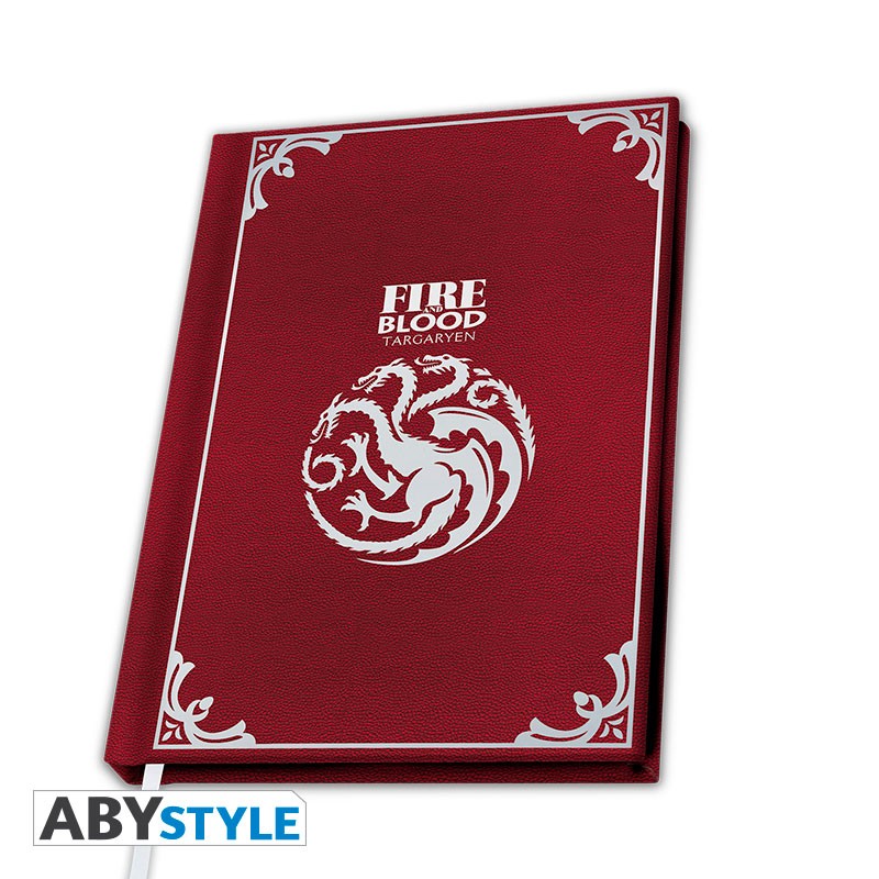 CUADERNO PREMIUM A5 JUEGO DE TRONOS TARGARYEN