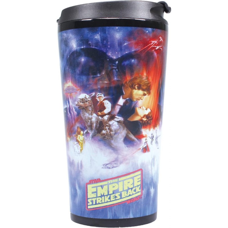 Taza De Viaje Cartel El Imperio Contraataca Star Wars