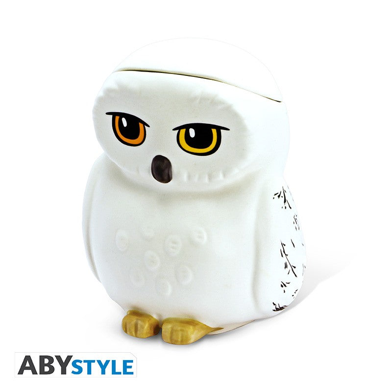 Set Regalo Harry Potter Llavero Pin Y Taza Hedwig