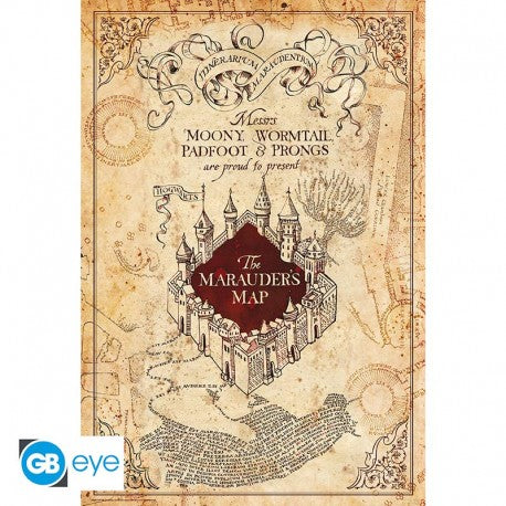 HARRY POTTER - Poster « Maurauder's Map » (91.5x61)