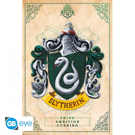 Poster Harry Potter Slytherin Maxi 91.5x62 cm
