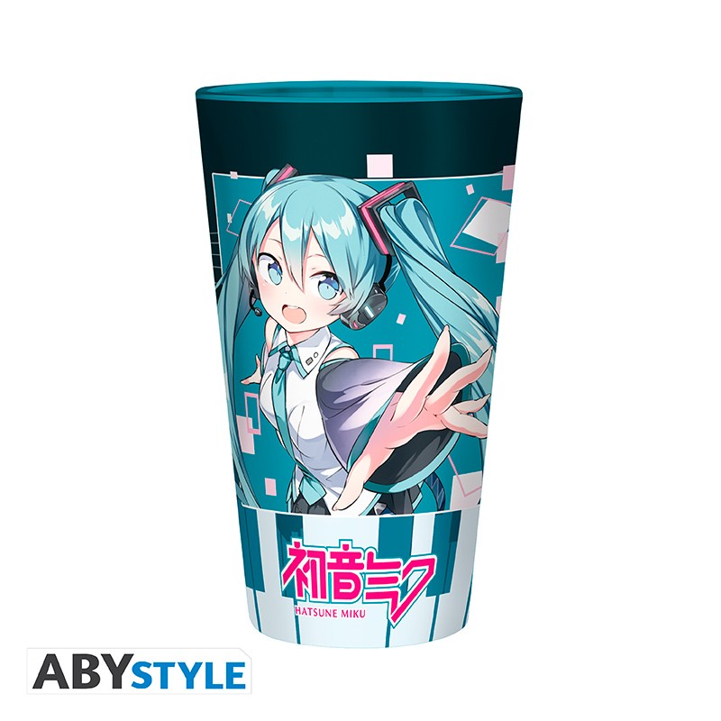 Vaso HATSUNE MIKU 400ml - Ciudad musical